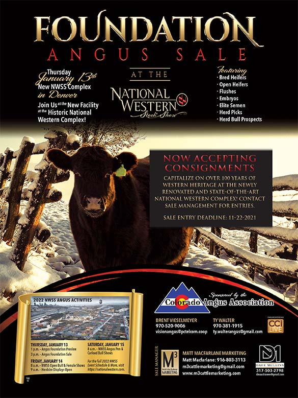 2021 NWSS Foundation Female Sale ad